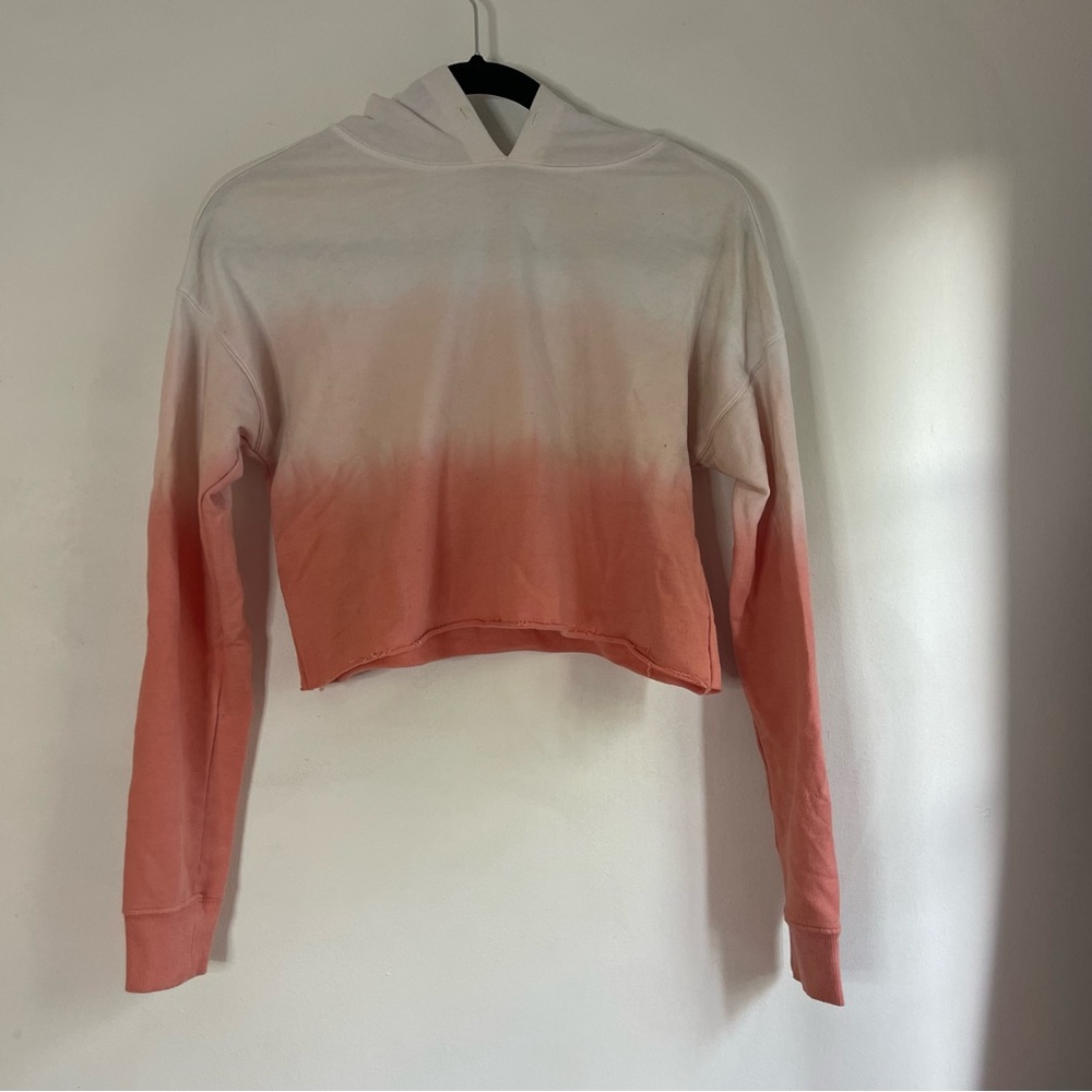 Creamsicle Crop Hoodie